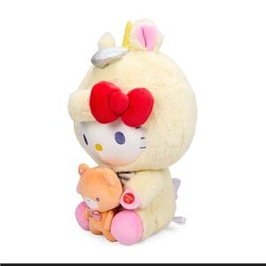 Light up Hello Kitty Unicorn Plush with Red Bow